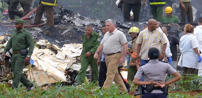 Un avion cubain s'écrase au décollage de La Havane avec 104 passagers à bord